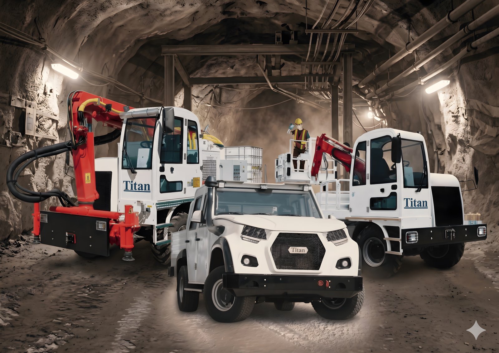 TITAN — underground mining equipment